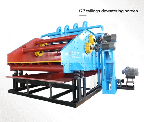 GP tailings dewatering screen