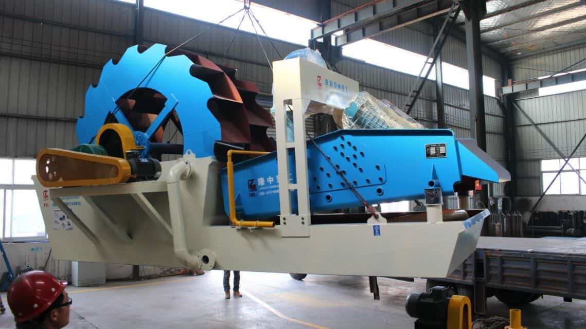 The price of a new type Sand Washing and Dewatering Machine.