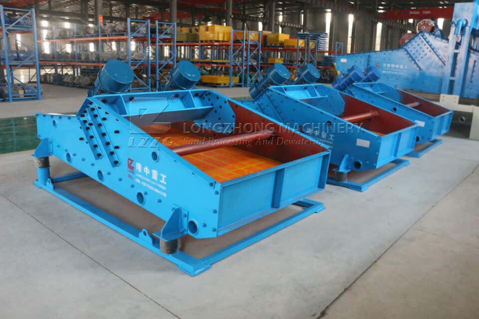 How to ensure the output of dewatering screen